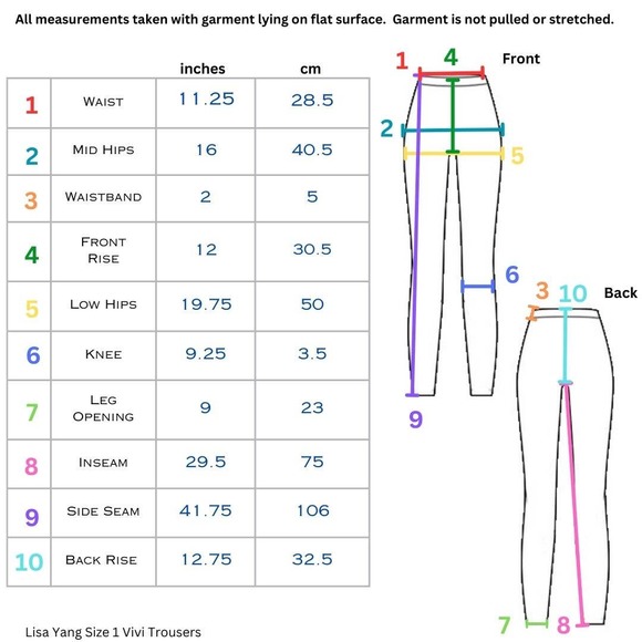 Lisa Yang Dea Sweater and Vivi Pant Set Lavender Purple Cashmere Size 1 NWT $975 - Picture 14 of 16